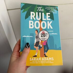 The Rule Book by Sarah Adam’s Paperback Book New